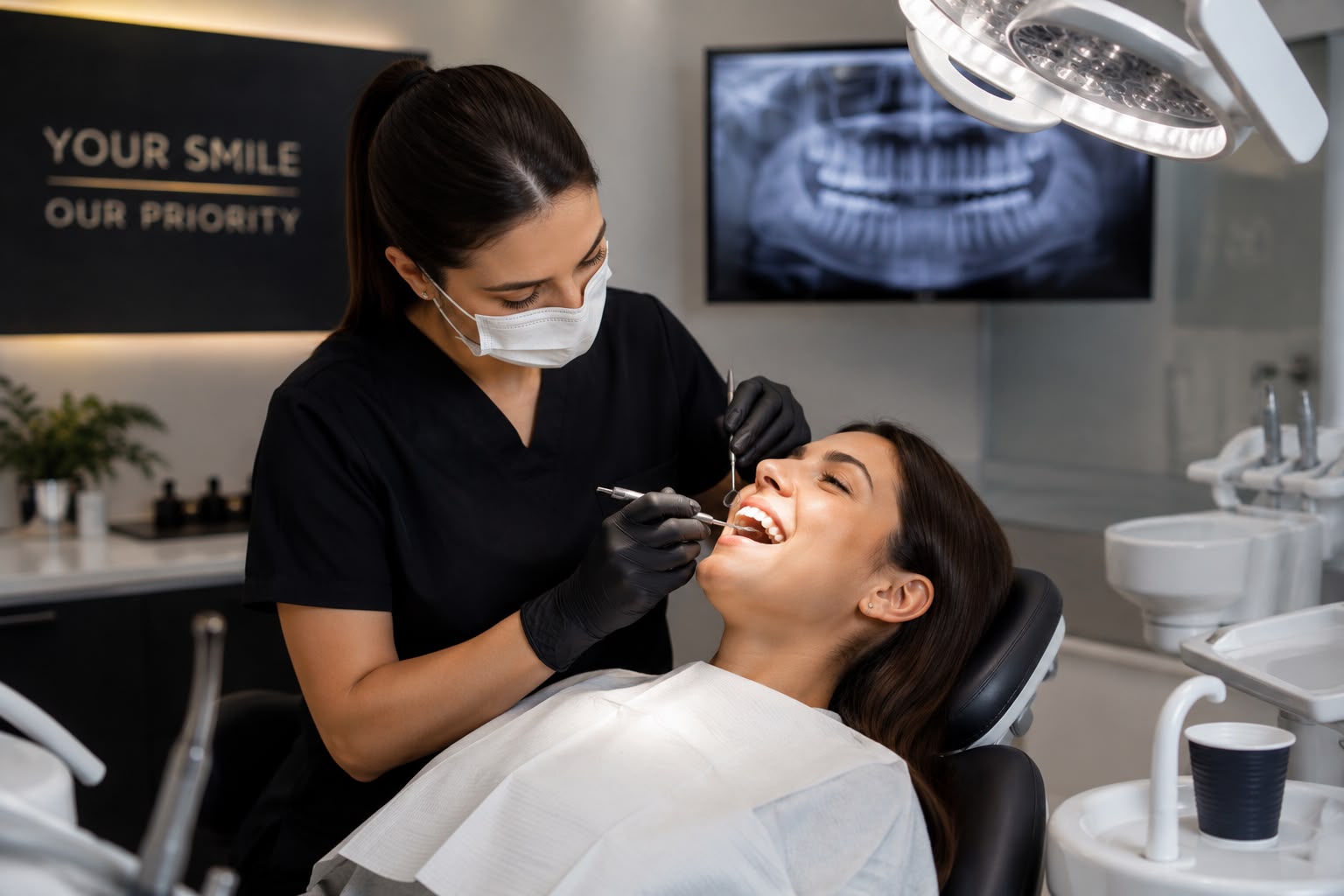 Luxury dental clinic on the Turkish Aegean Coast